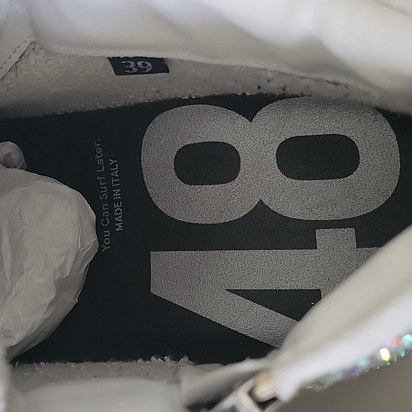 P448 | Skate Strass Sparkle Sneaker - Picture 6 of 10